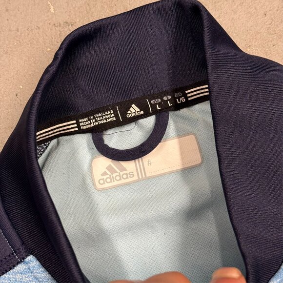 Adidas CFL Toronto Argonauts Button Up Track Sweatshirt Large - Picture 7 of 9